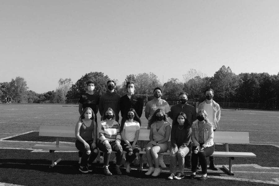 Homecoming candidates include (front row) princess candidates juniors Nora McMillin, Taylor Howe, and Madison Coskey; senior queen candidates Kylee Fajen, Haley Dwyer, and Rheanna Coke; (back row) junior prince candidates Grant Chapman, Brady Slavens, and James Kellner and senior king candidates Austin Brazel, Grady Miller, and Bradley Brown.