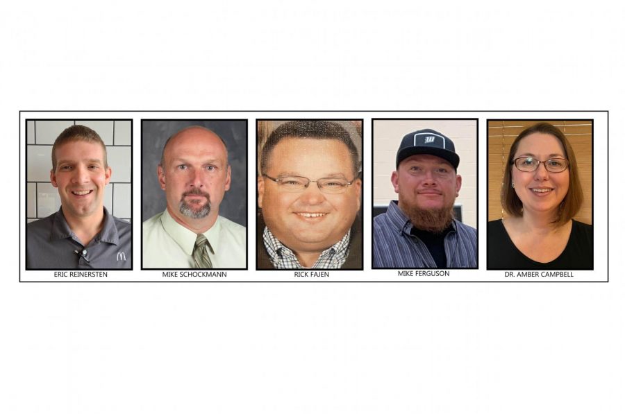 Five candidates run for two school board positions April 6